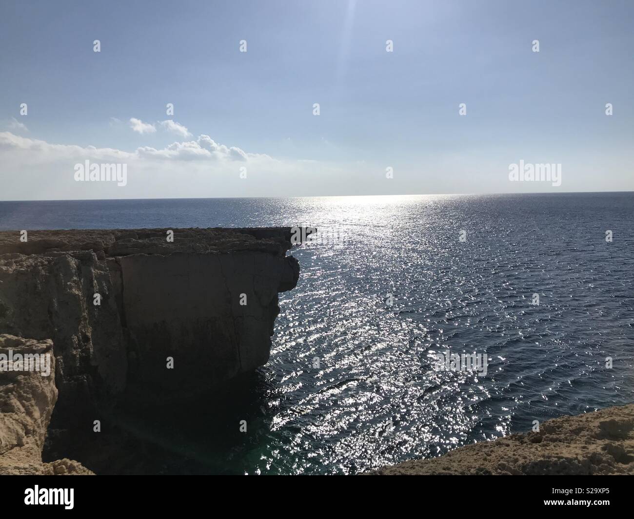 Sheep dip diving site, Cyprus Stock Photo