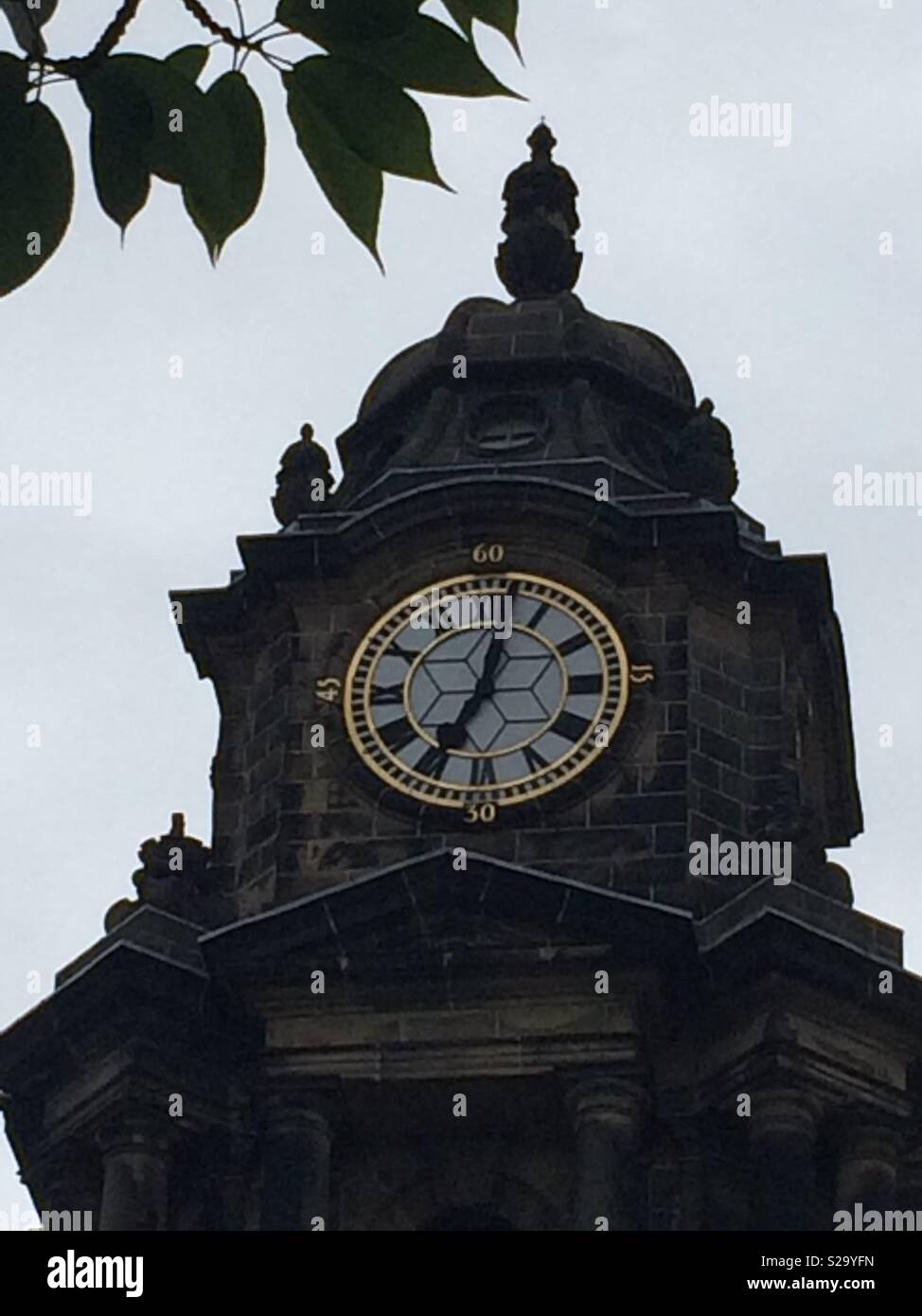 Clock tower, time. Lancaster Stock Photo Alamy