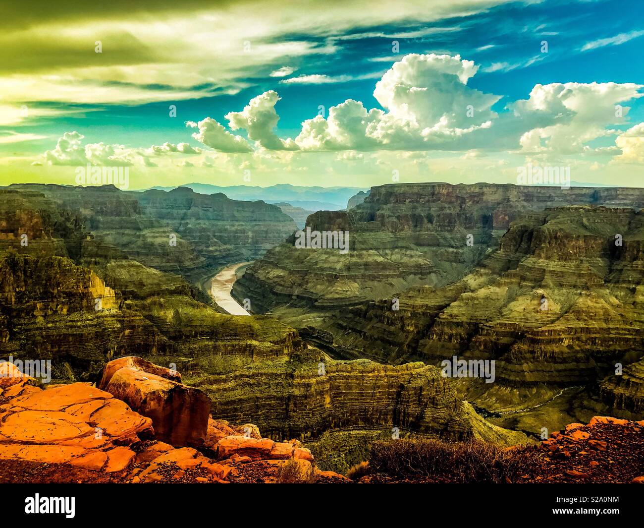 Picturesque Grand Canyon Stock Photo Alamy