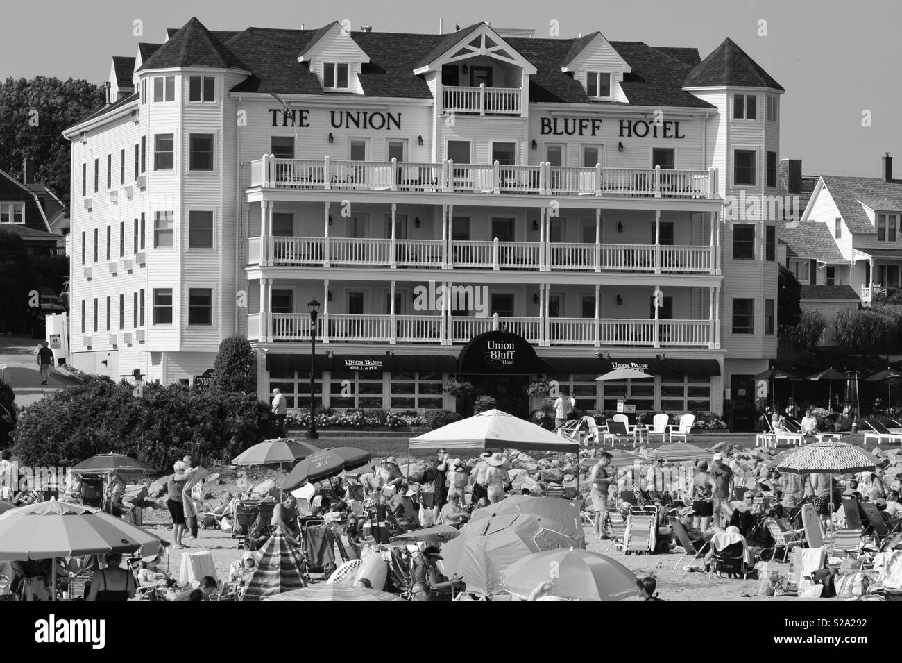 Union Bluff Hotel Stock Photo
