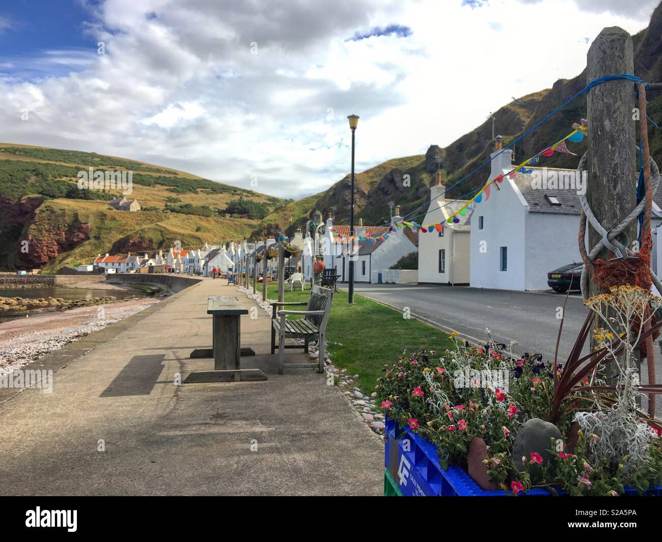 Pennan, Local Hero location Stock Photo Alamy