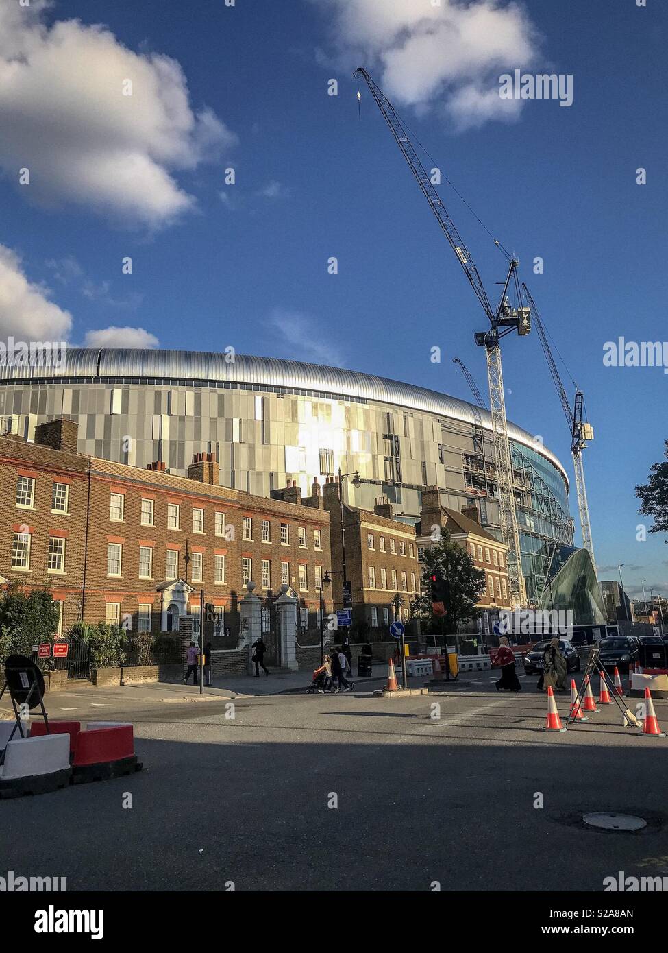 New Tottenham Hotspur Stadium Stock Photo
