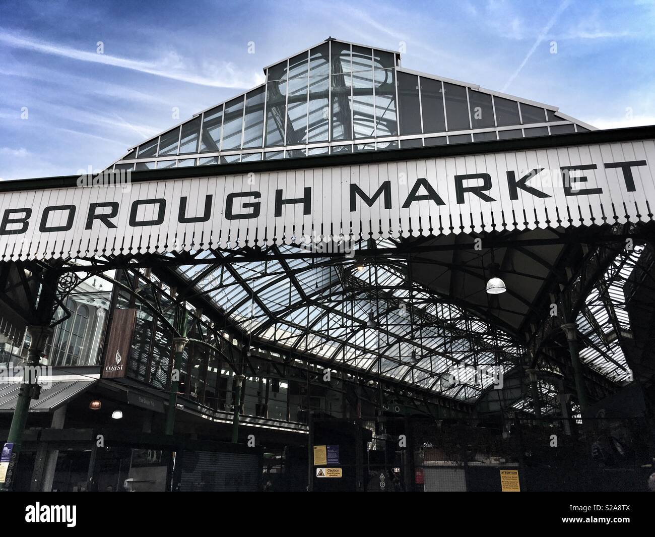 Borough Market - Smartphone Captured Stock Image
