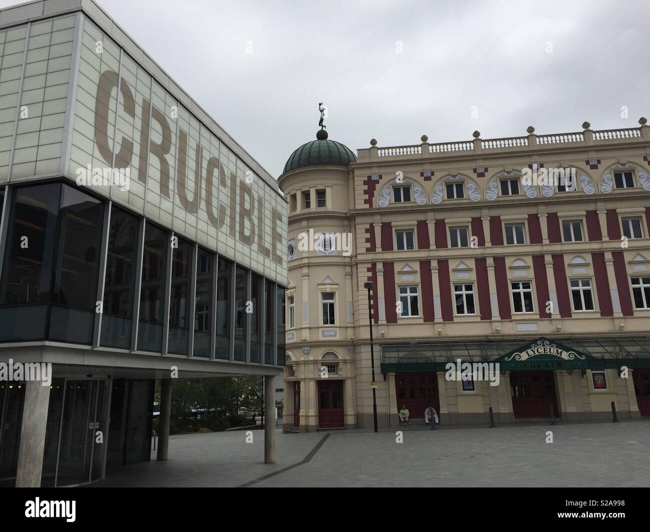The Crucible in Sheffield Stock Photo Alamy