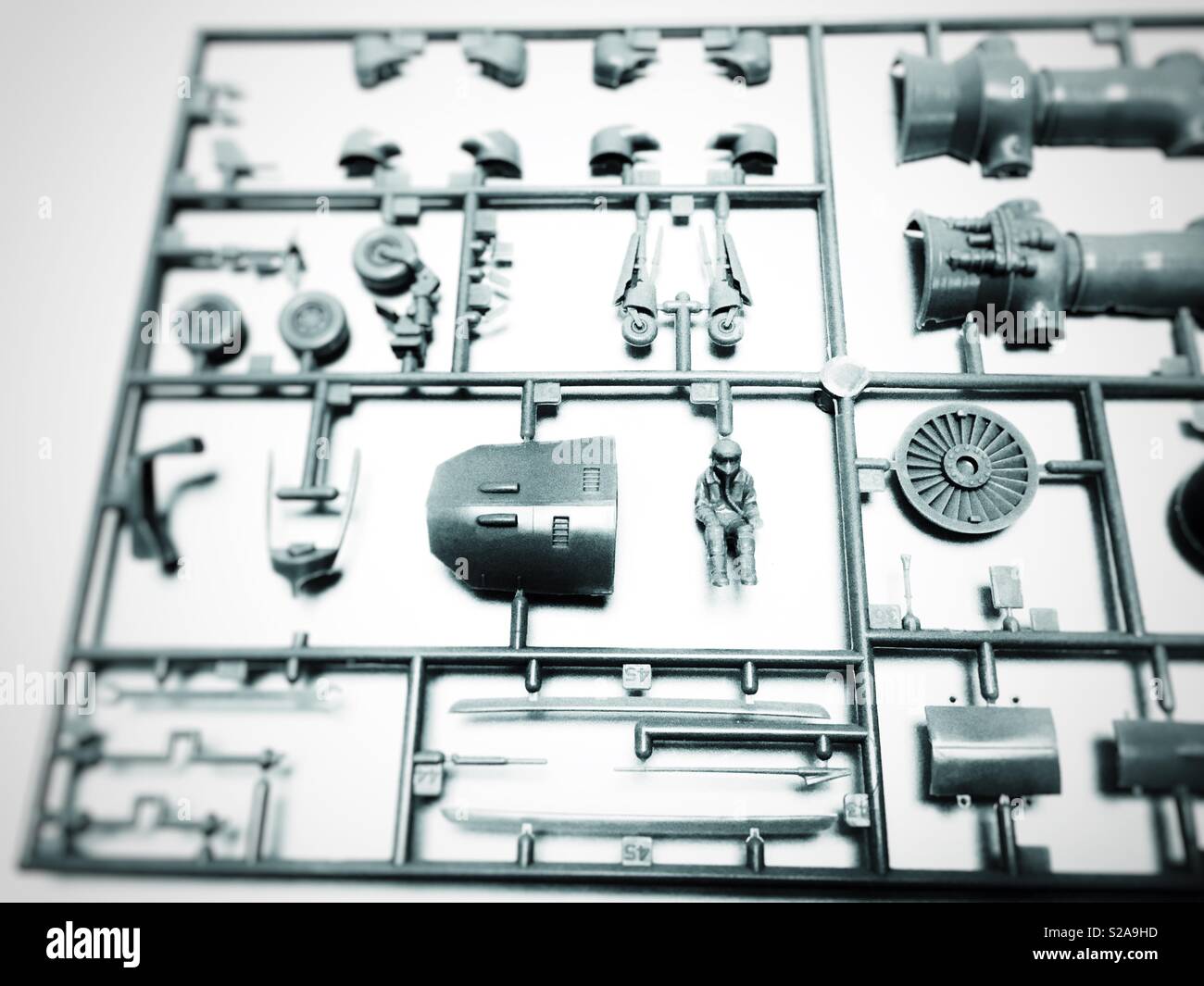 model aircraft parts