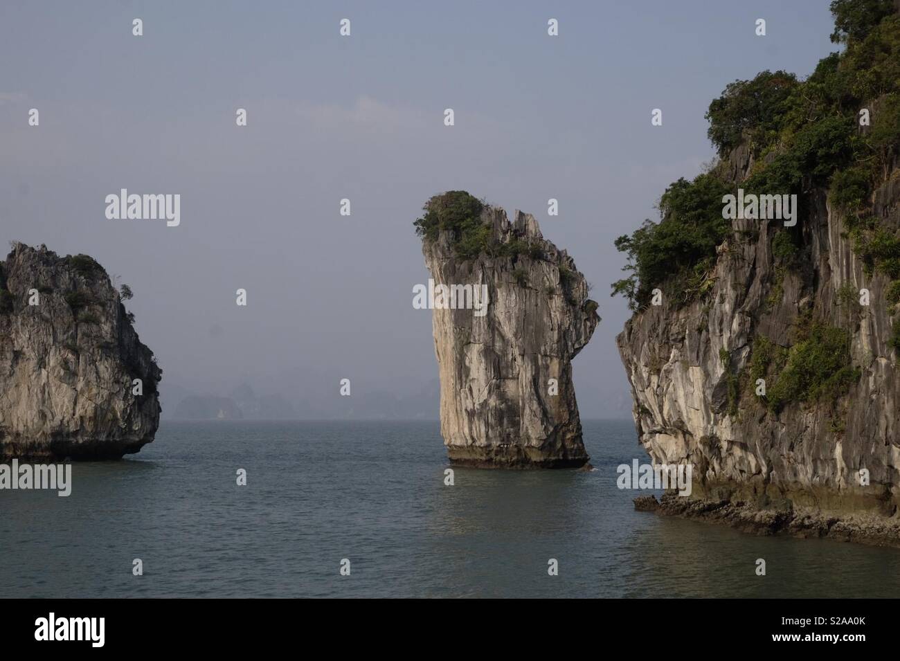 Hang long bay Vietnam Stock Photo