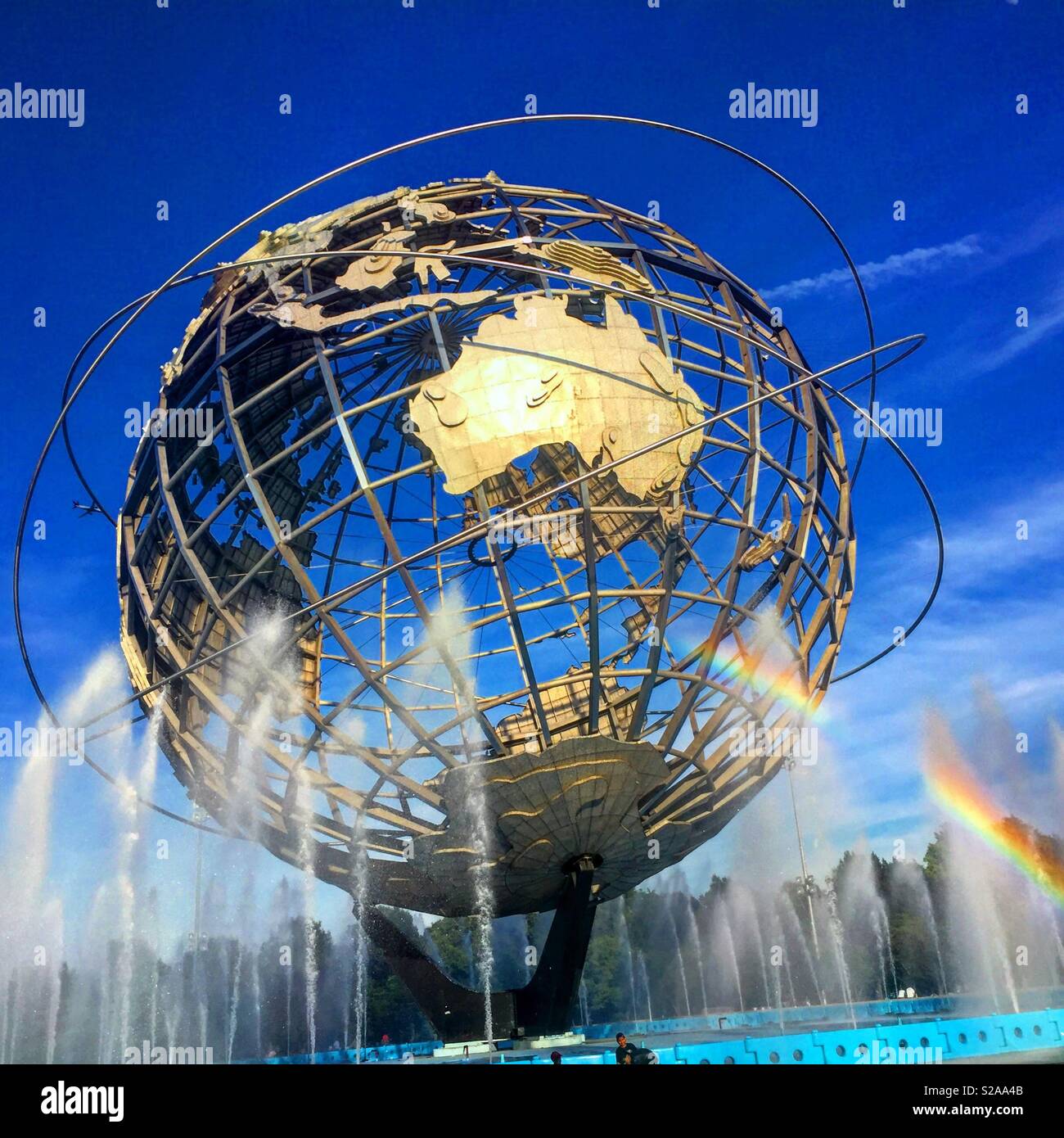 The Unisphere, Flushing Meadows, Queens New York Stock Photo