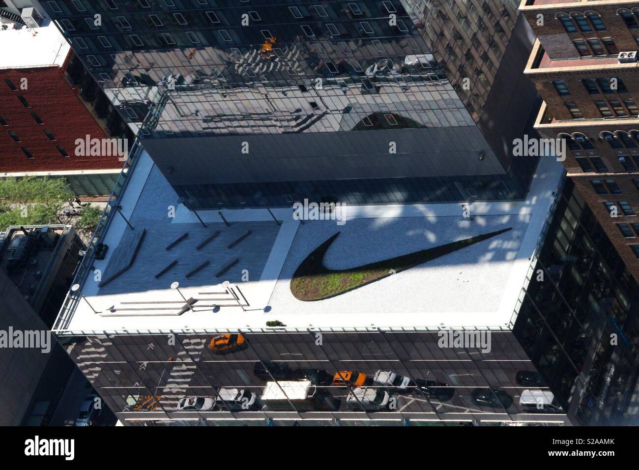 Nike Logo - New York Stock Photo - Alamy