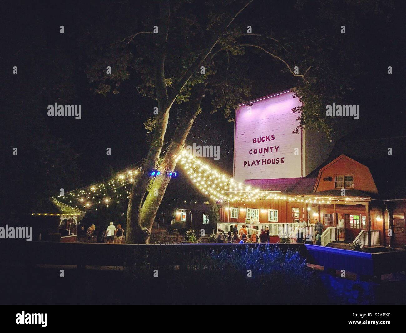 The Bucks County Playhouse in New Hope, PA Stock Photo Alamy