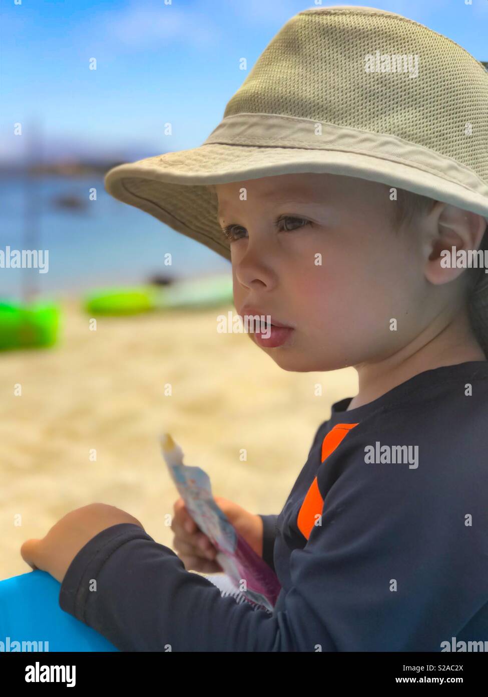 toddler boy beach hat