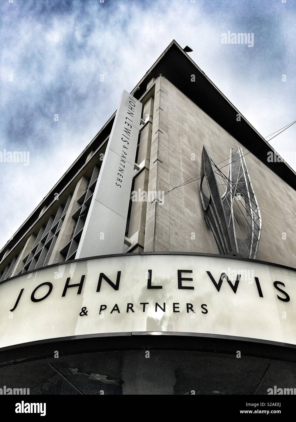 John lewis oxford street rebrand hires stock photography and images