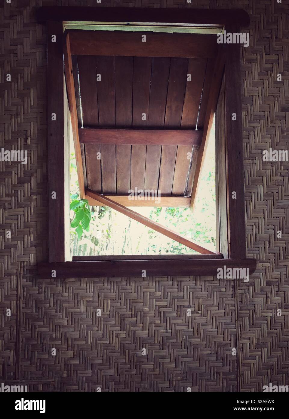 Open window wooden hires stock photography and images Alamy