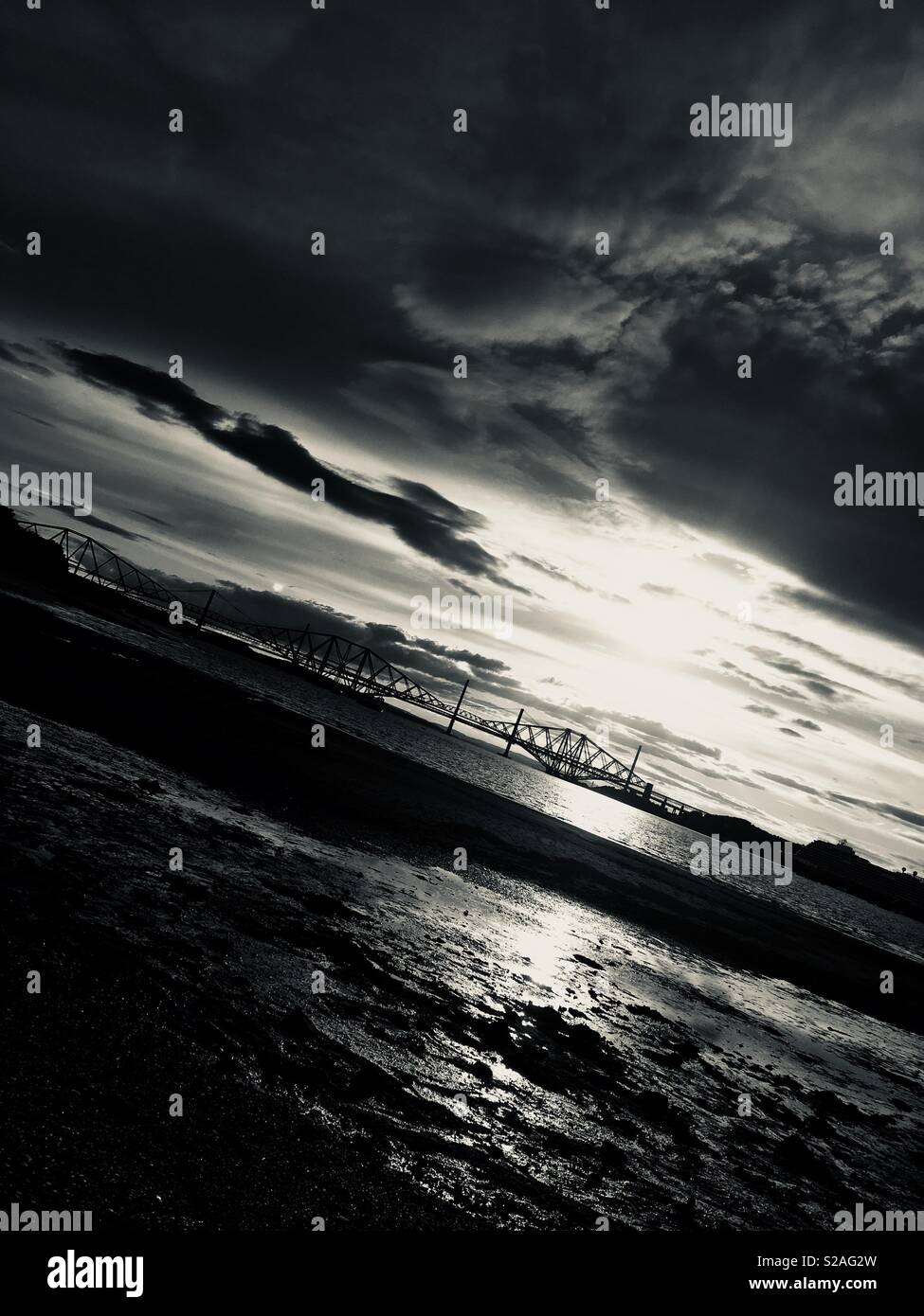 Queensferry Cloud - Smartphone Captured Stock Image