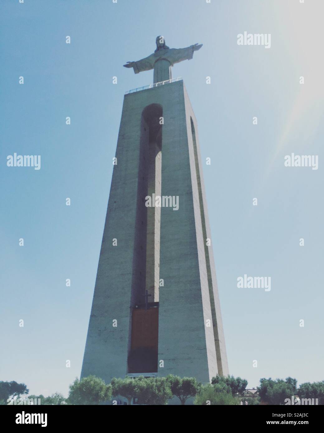 Cristo Rei at Almada city in Portugal !!! Stock Photo Alamy