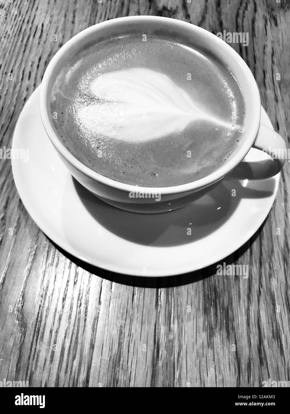 Starbucks flat white coffee Stock Photo Alamy