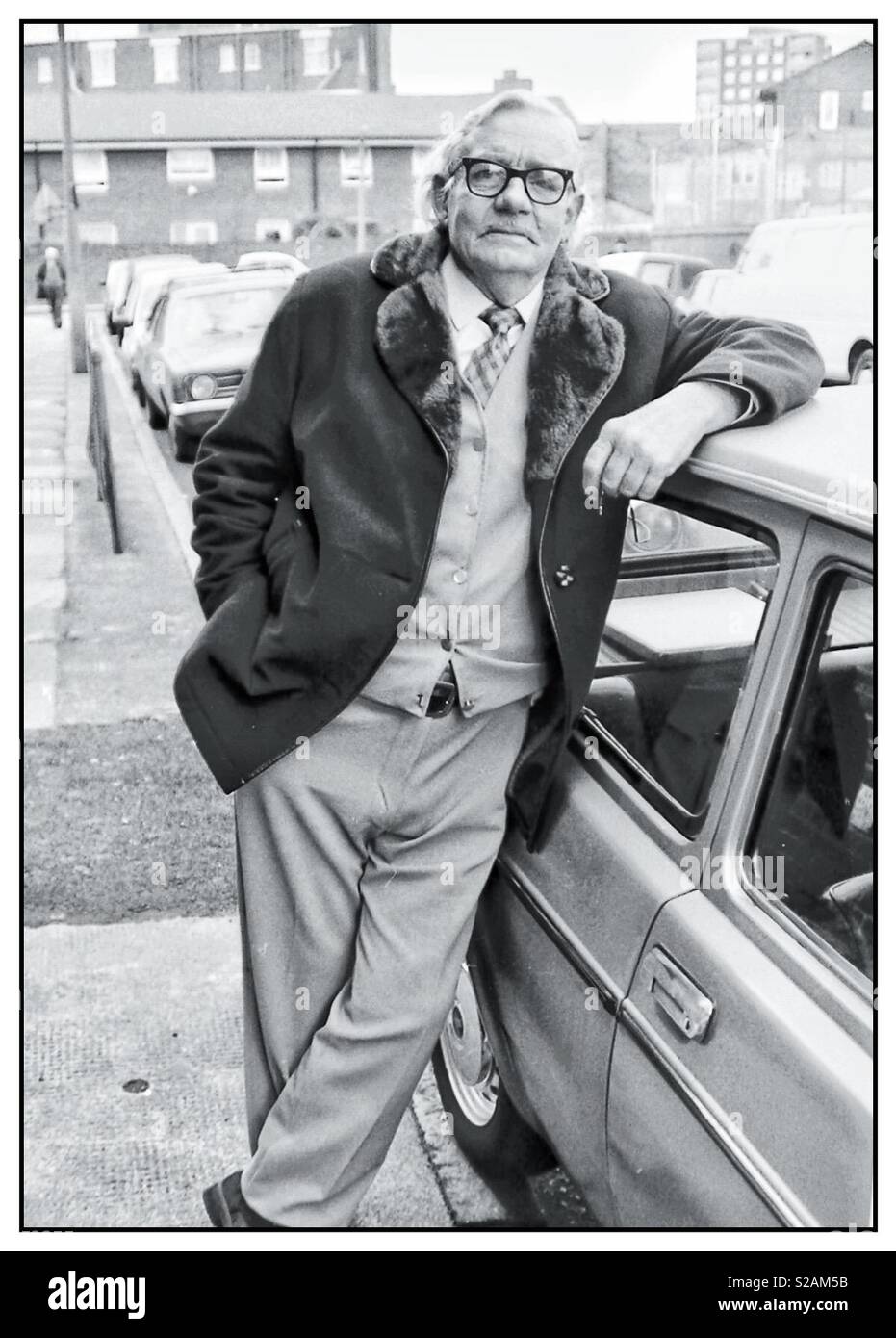 A local South London character early eighties. - Smartphone Captured Stock Image