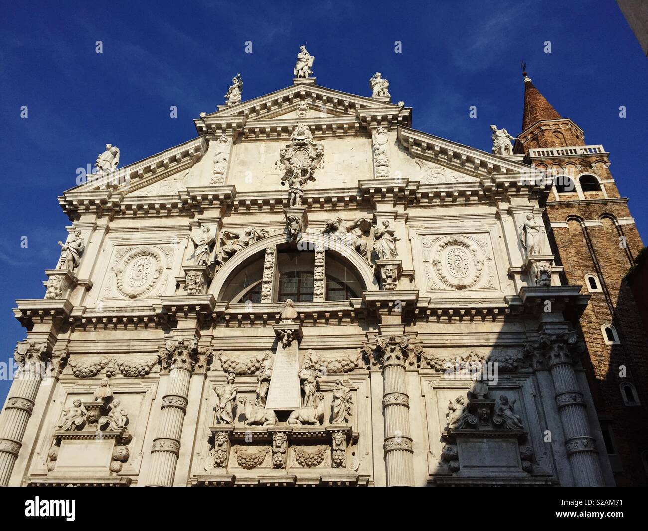 Chiesa di San Moisè, Venice, Italy - Smartphone Captured Stock Image