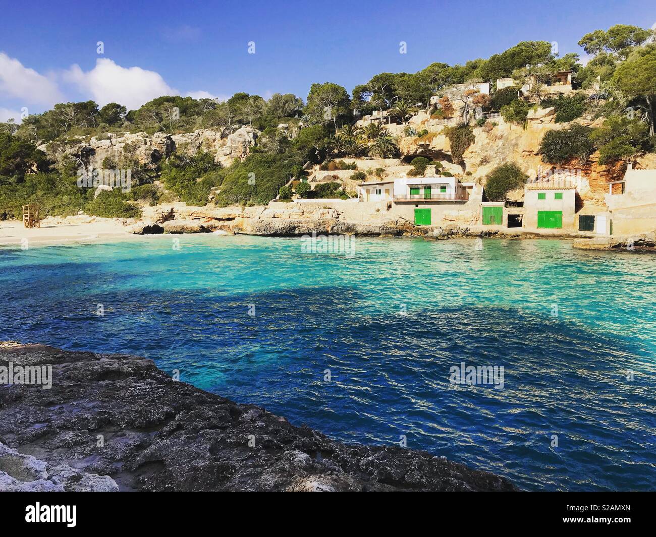 Santanyí, Mallorca - Smartphone Captured Stock Image