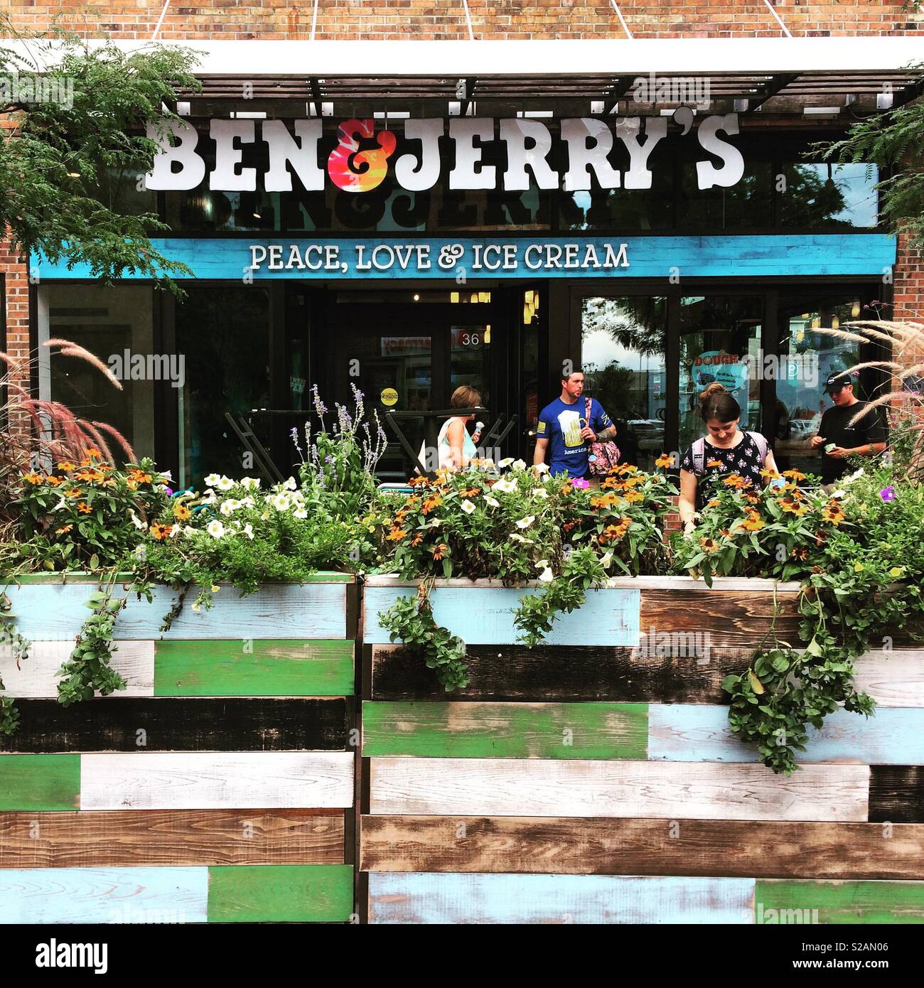 Ben & Jerry’s, Burlington, Vermont, United States Stock Photo Alamy
