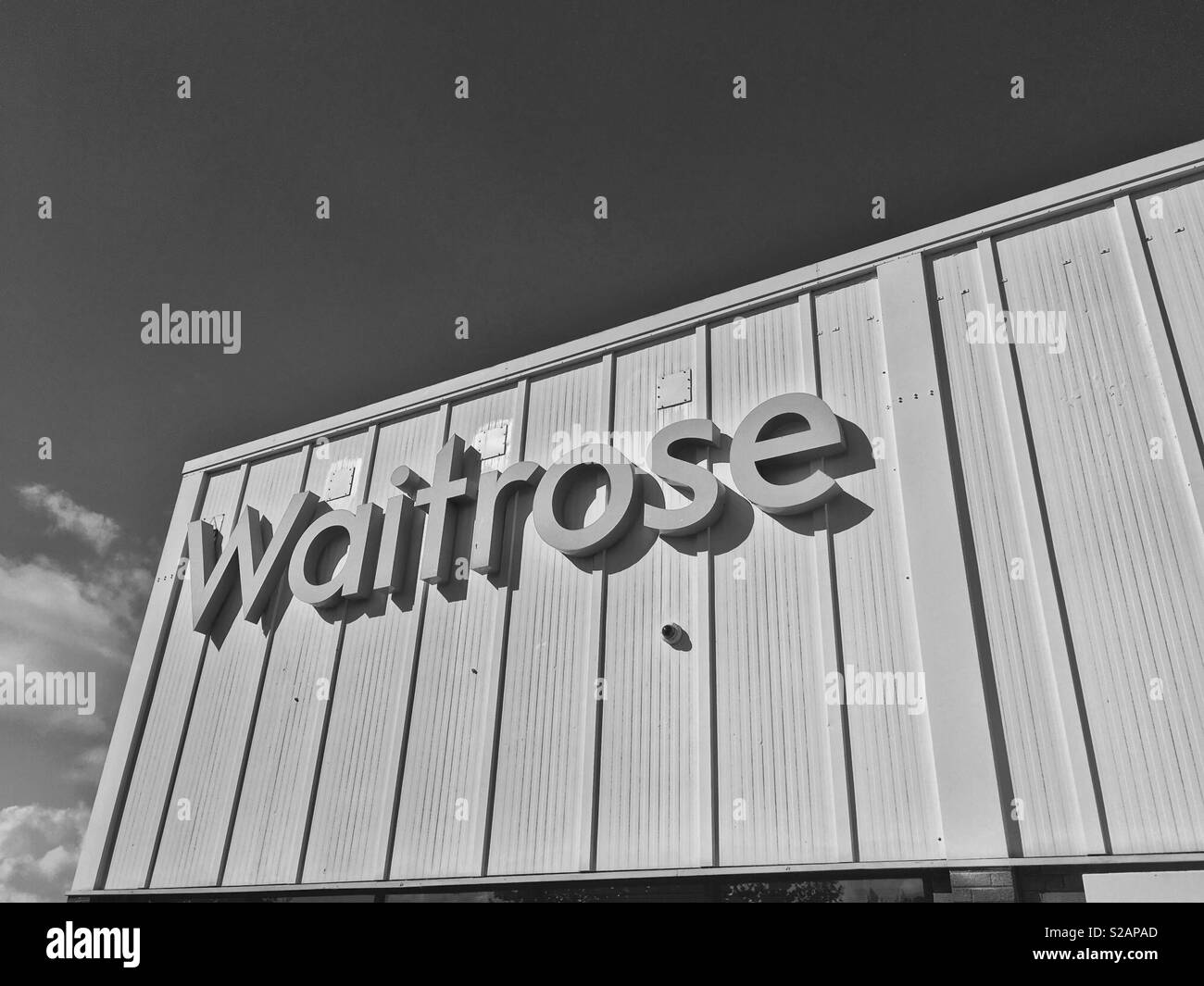 Waitrose and john lewis Black and White Stock Photos & Images Alamy