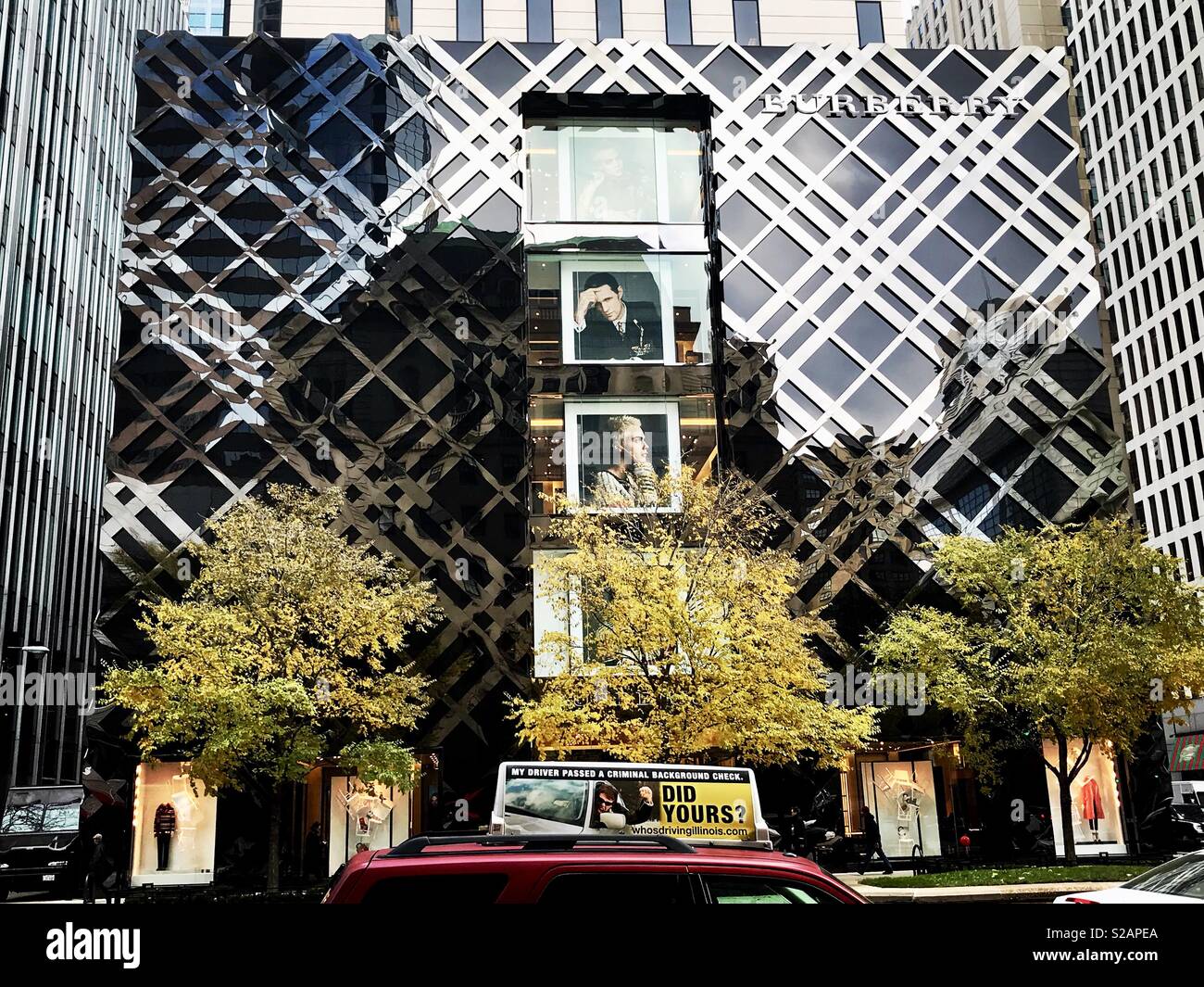Burberry Store on the Magnificent Mile in Chicago, Illinois Stock Photo -  Alamy