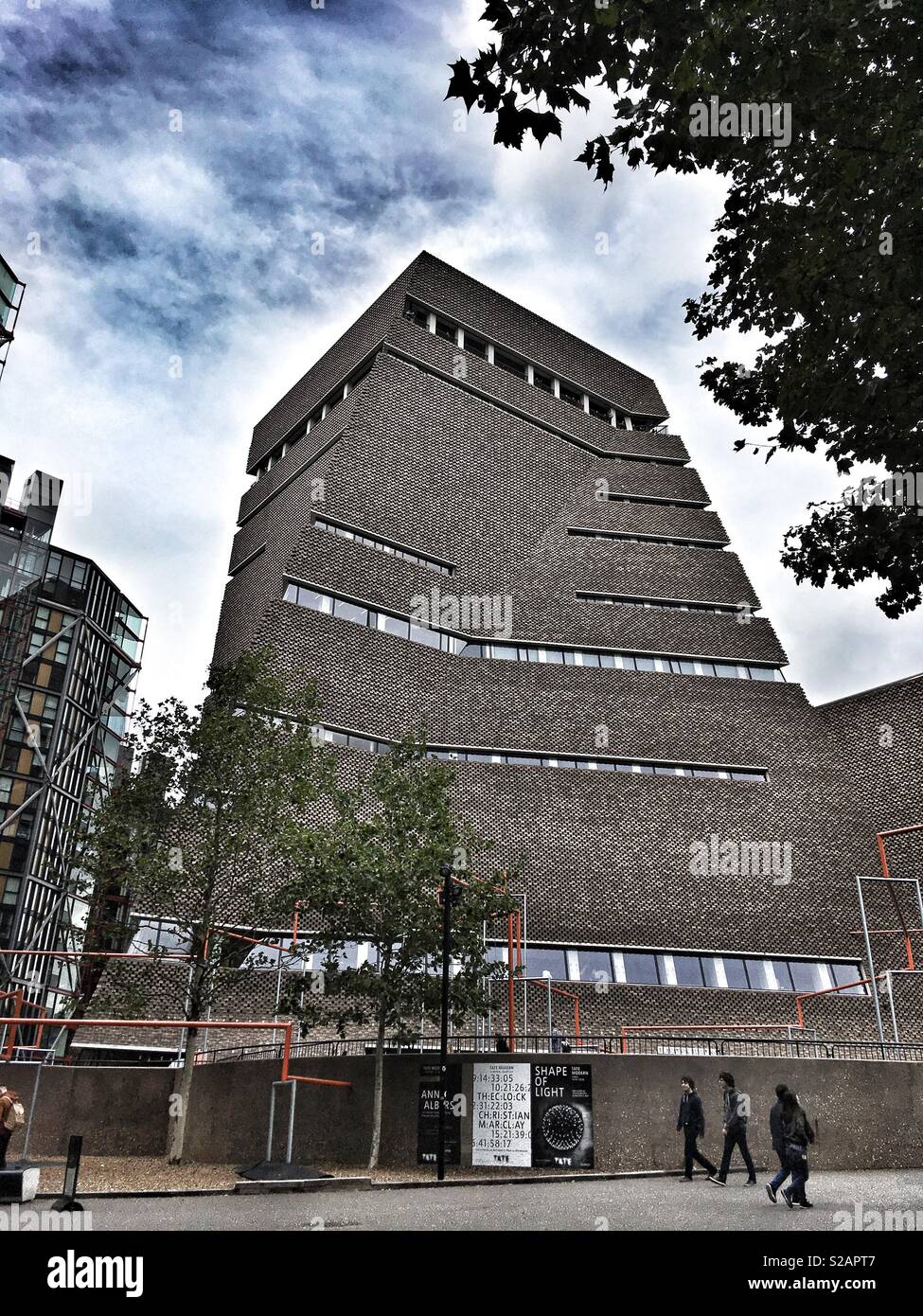 Tate Modern at Bankside in London, England - Smartphone Captured Stock Image