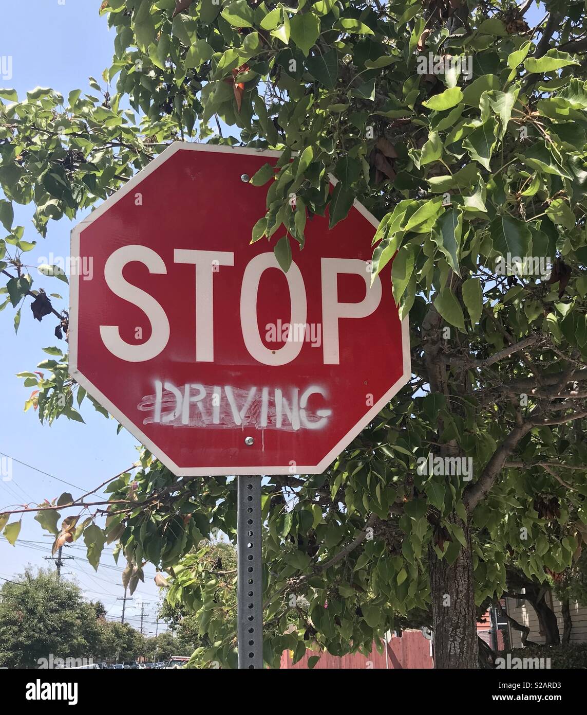 Graffiti stop sign hires stock photography and images Alamy