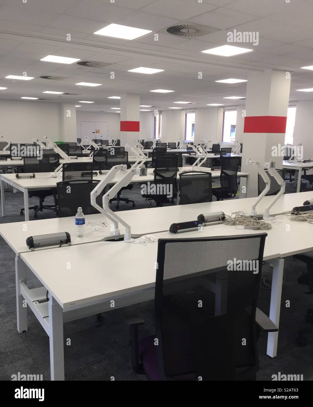 Office space - Smartphone Captured Stock Image