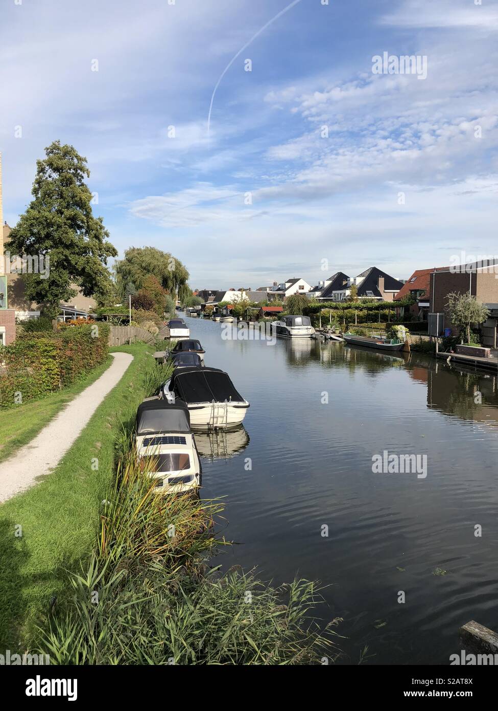 De Lier in the Afternoon Sun Stock Photo