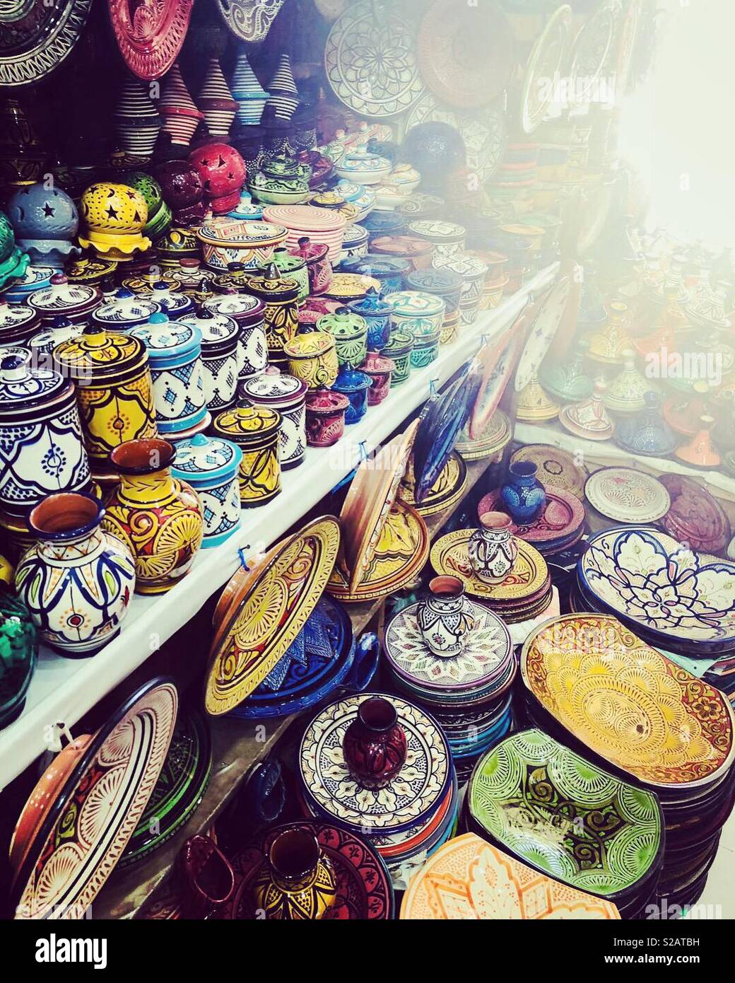 Marrakech Old Town Stock Photo - Alamy