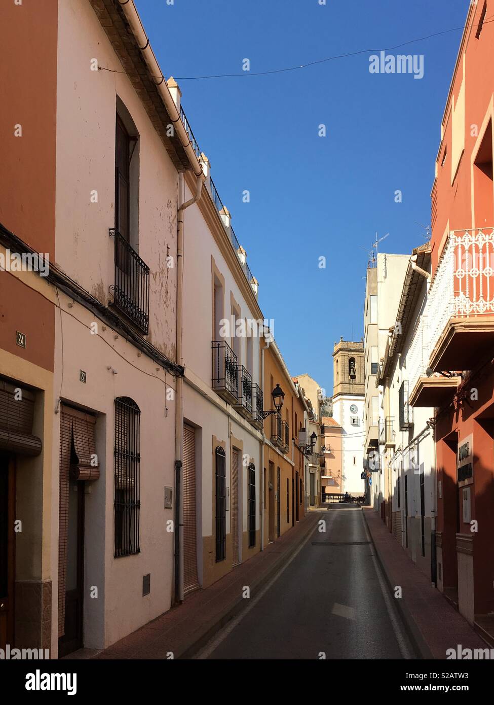 Orba, Spain - Smartphone Captured Stock Image