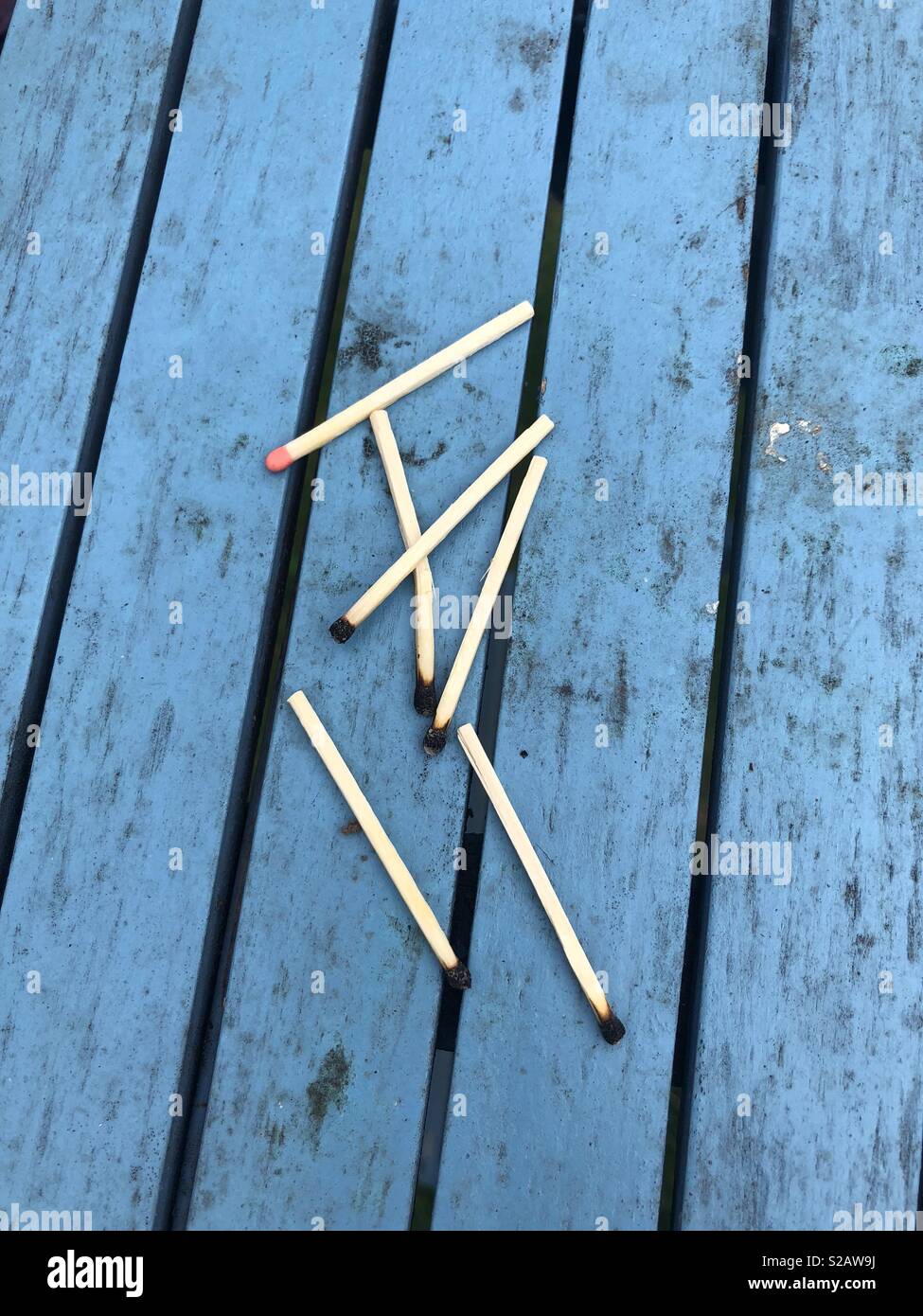 Many failed attempts at lighting a birthday cake Stock Photo Alamy