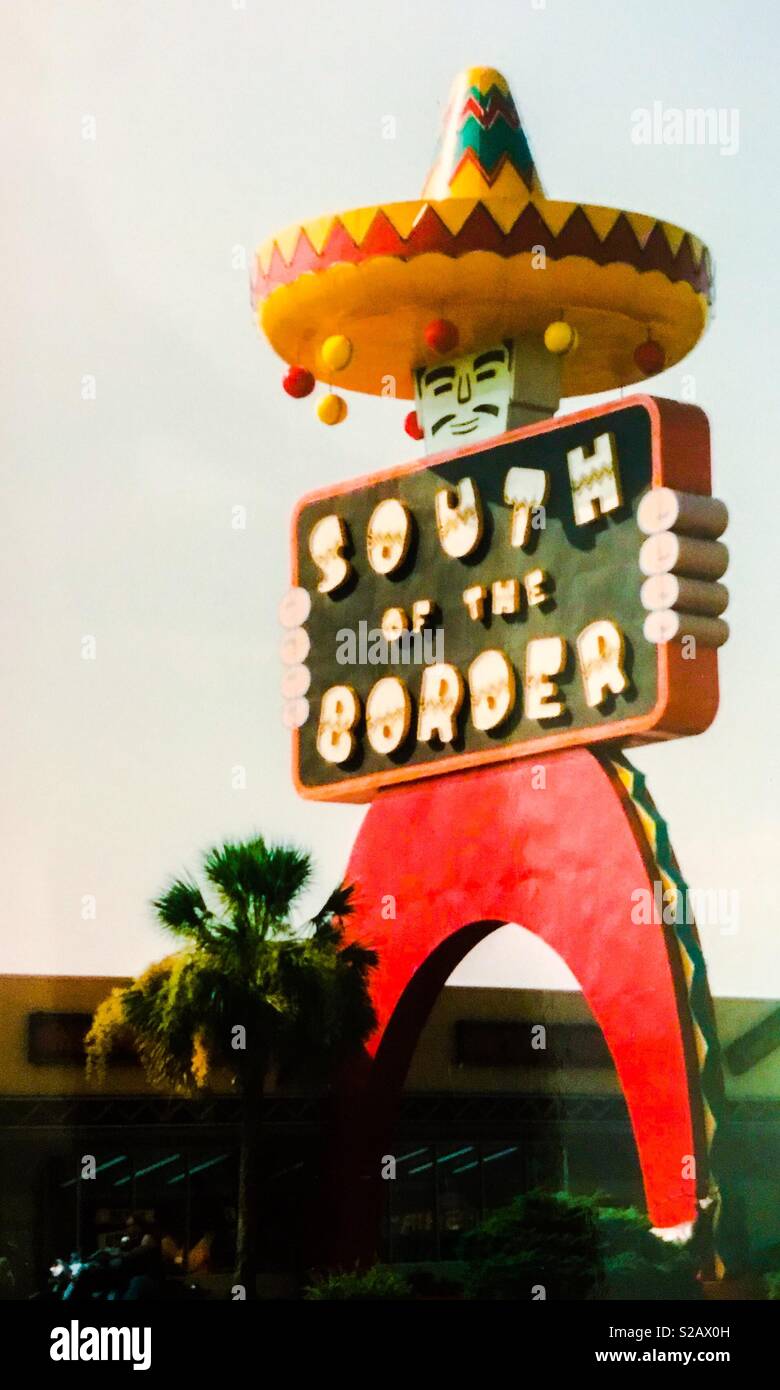 South of the border, America - Smartphone Captured Stock Image
