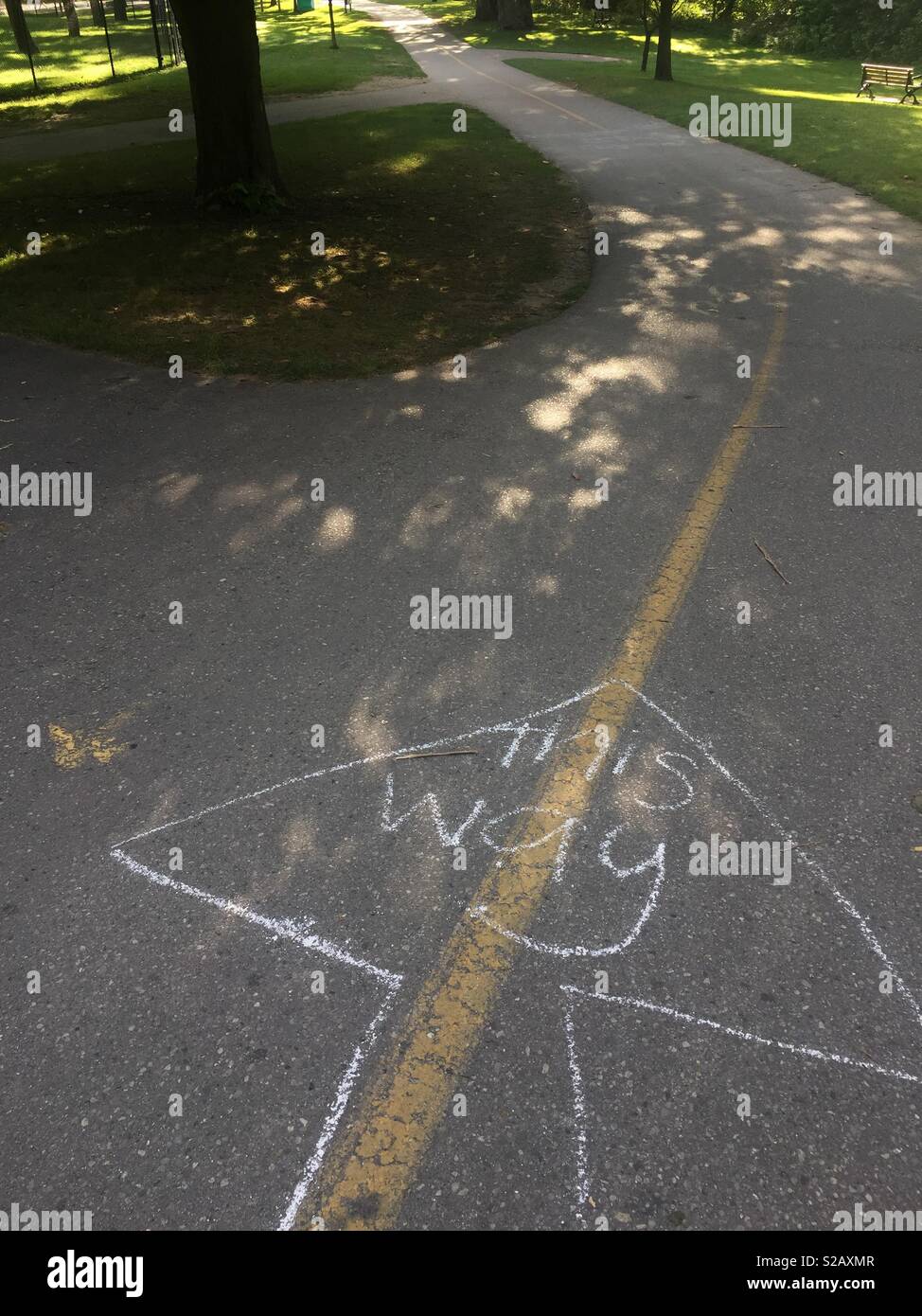 Pointing the way - Smartphone Captured Stock Image