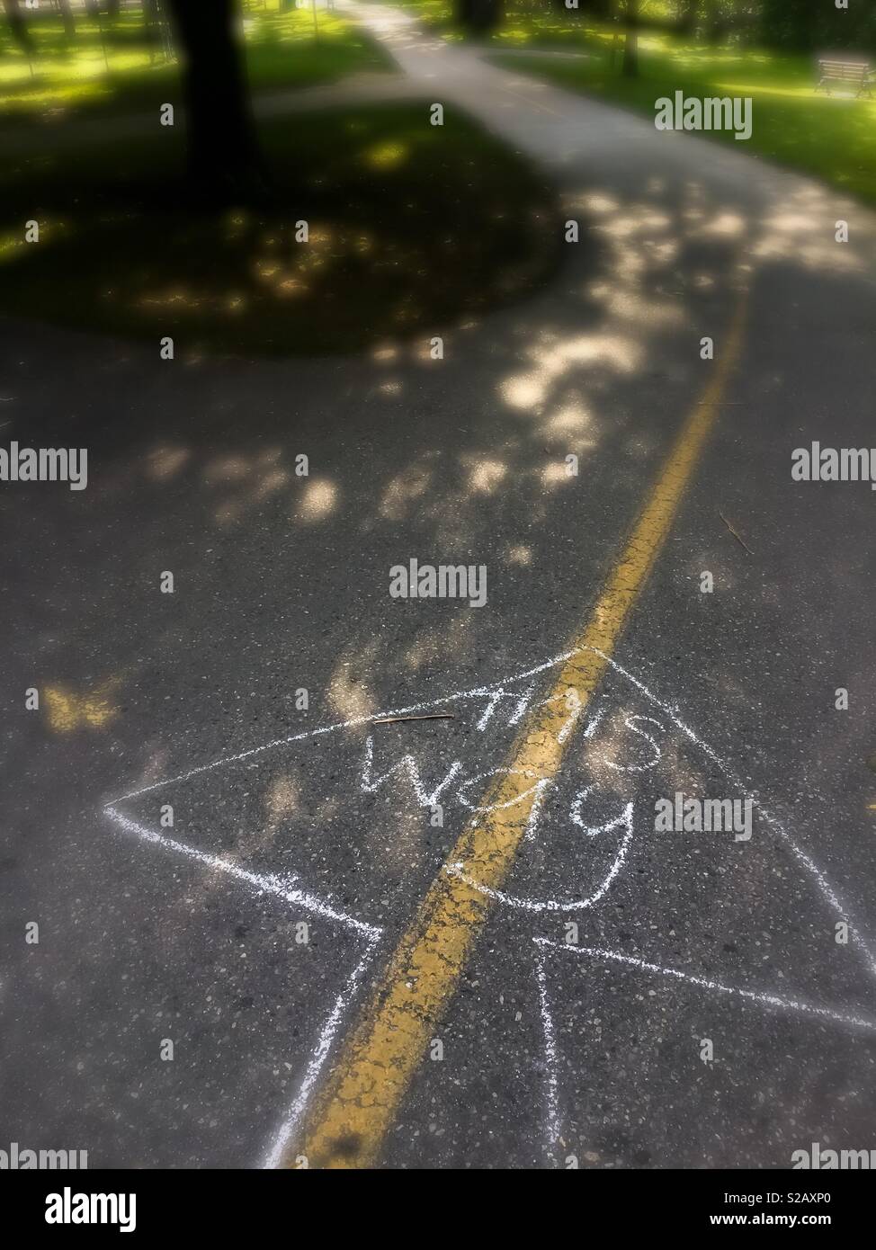 The way - Smartphone Captured Stock Image