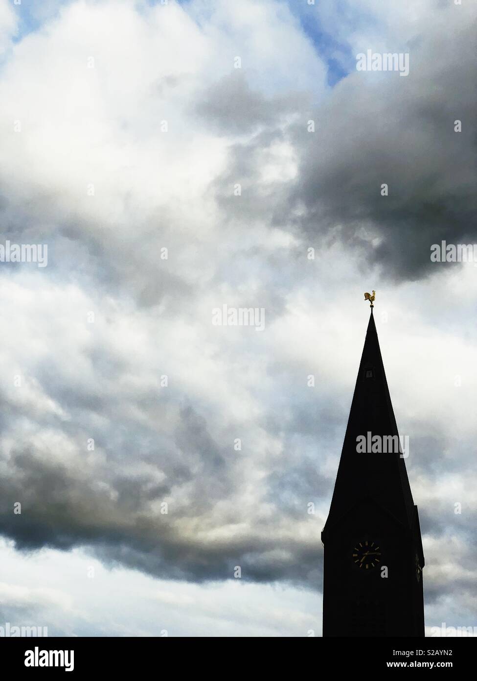 The Freedom Church in the Clouds Stock Photo - Alamy