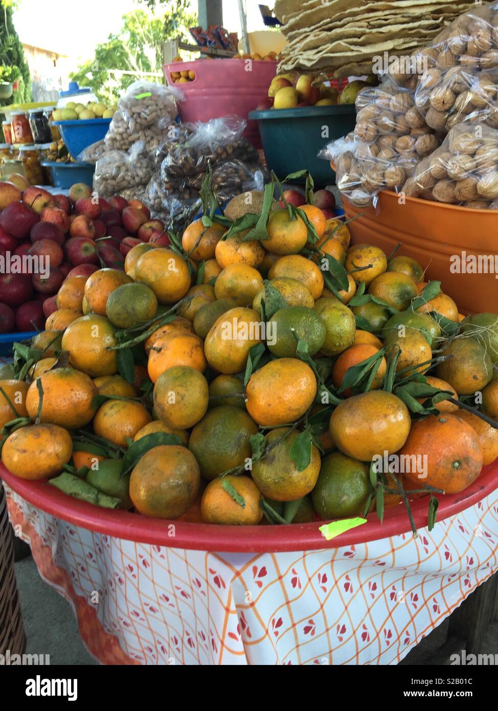 Oranges at market, Oaxaca, Mexico Stock Photo Alamy