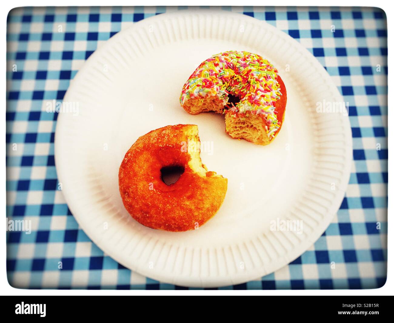 Ring doughnuts - Smartphone Captured Stock Image
