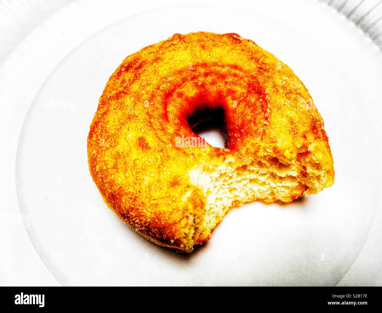 Ring doughnut - Smartphone Captured Stock Image