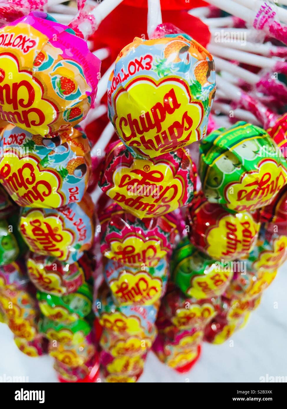Candy suckers for sale, USA Stock Photo