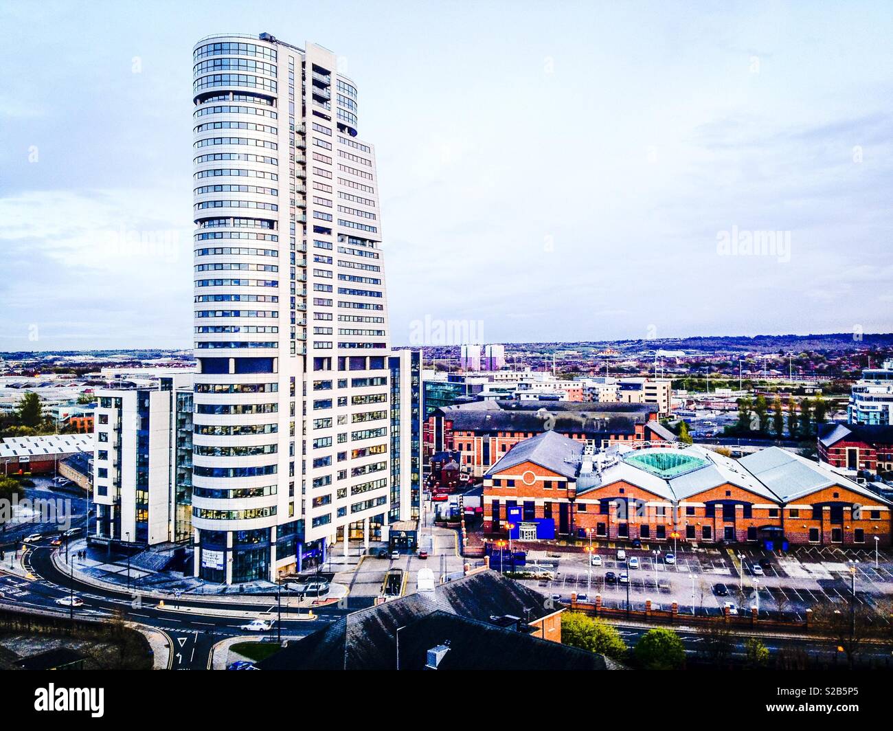 View of Bridgewater Place in Leeds city centre Stock Photo Alamy