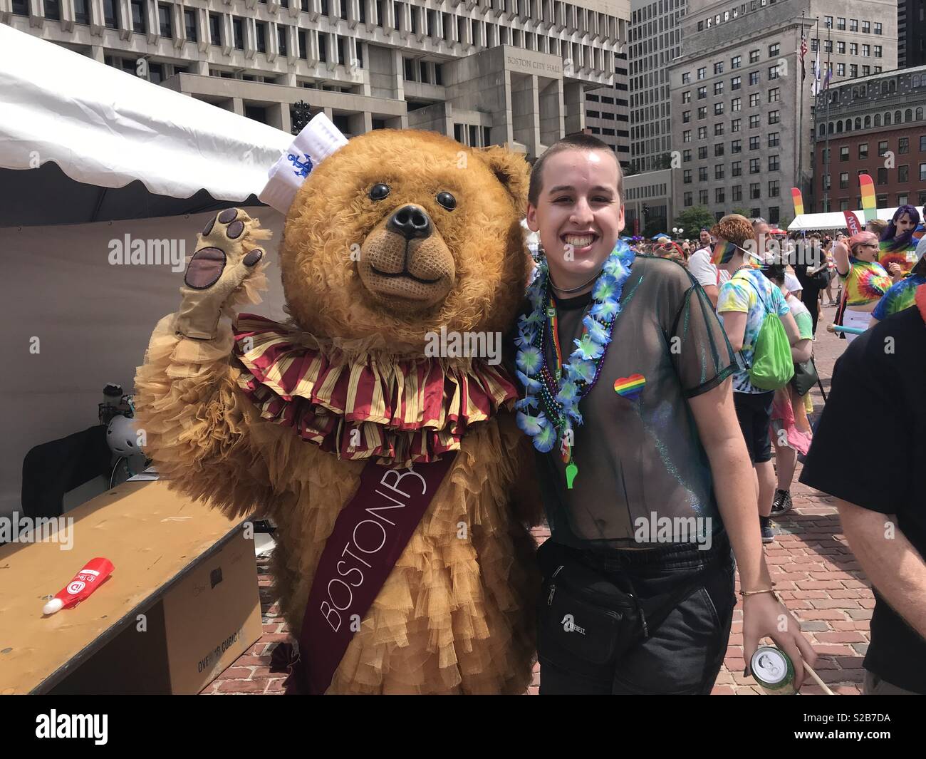 Gay pride parade! Stock Photo