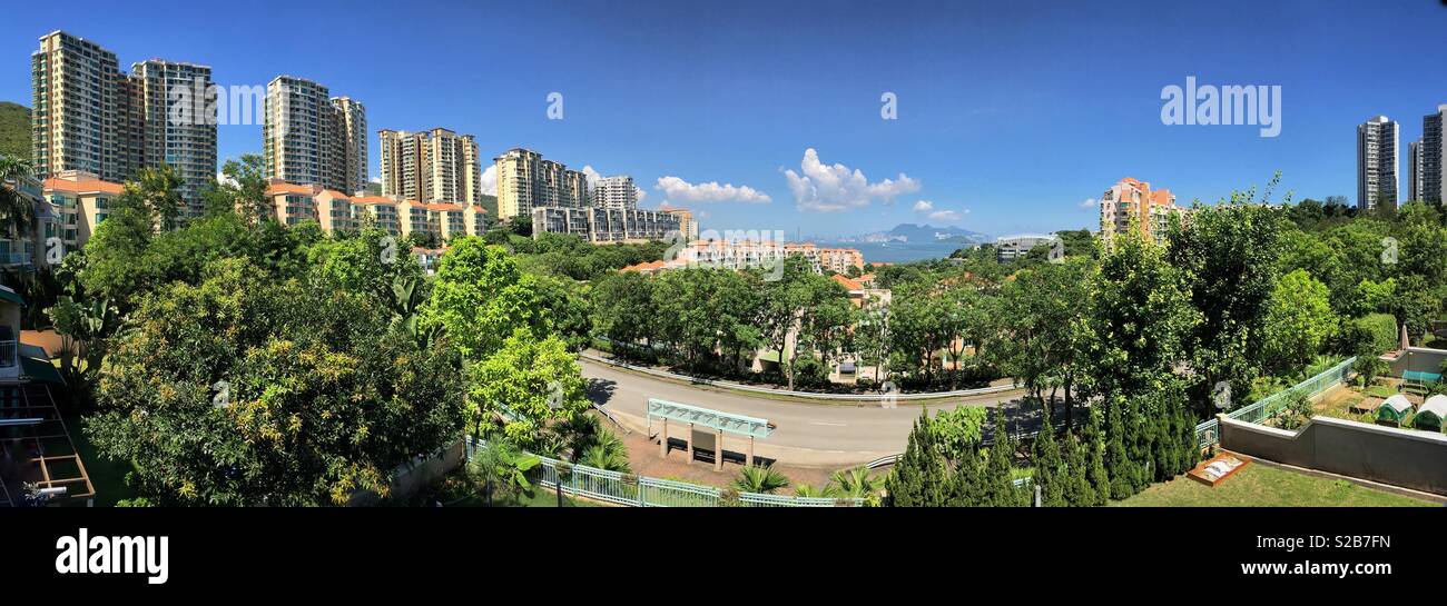 Discovery Bay, Lantau Island, Hong Kong Stock Photo