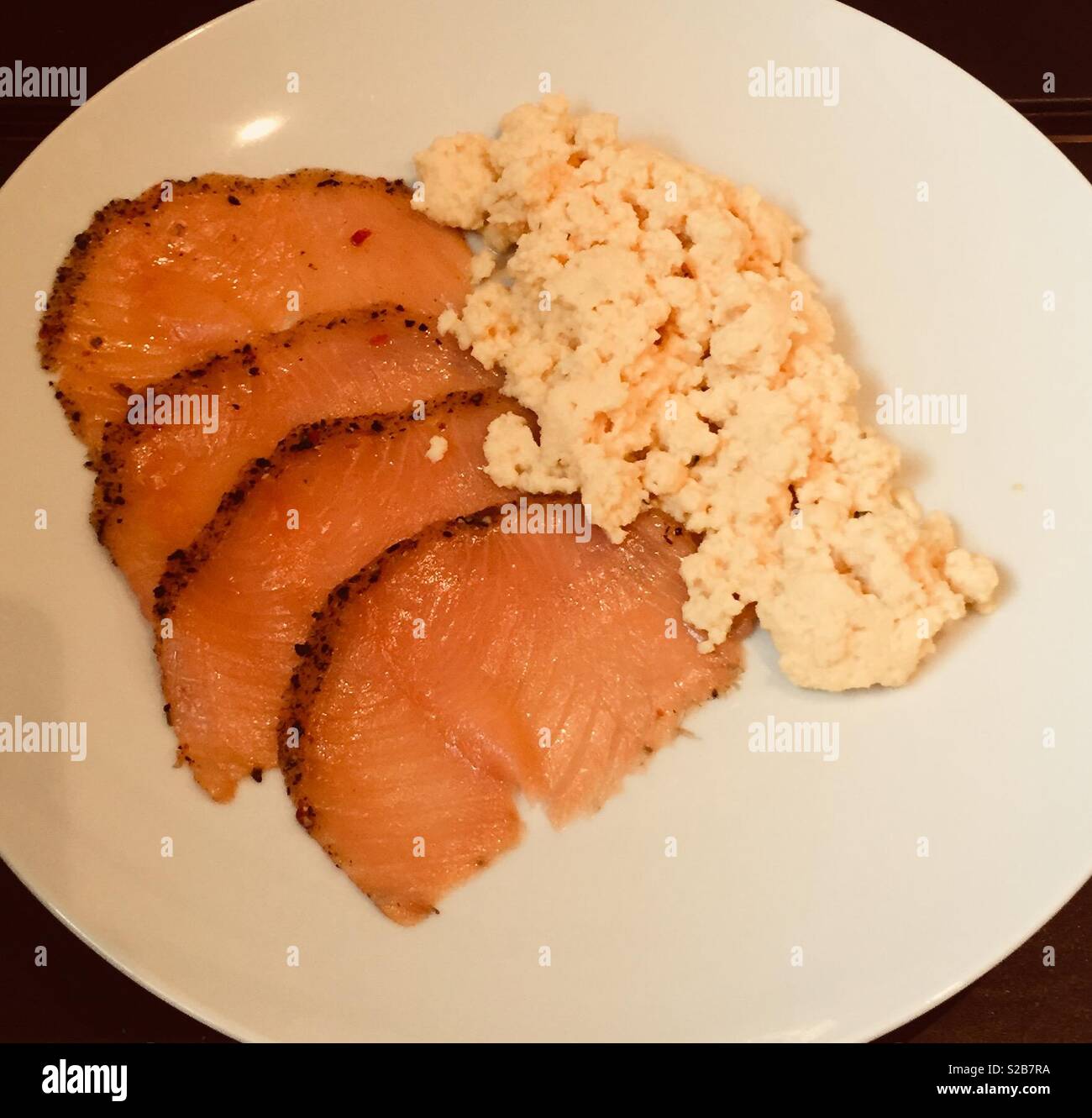 Breakfast - Smartphone Captured Stock Image