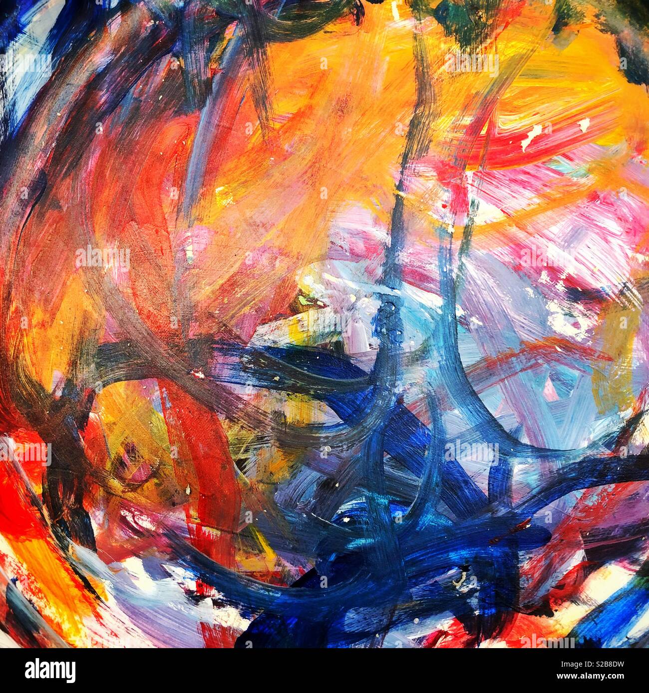 Brushstrokes of paint hires stock photography and images Alamy