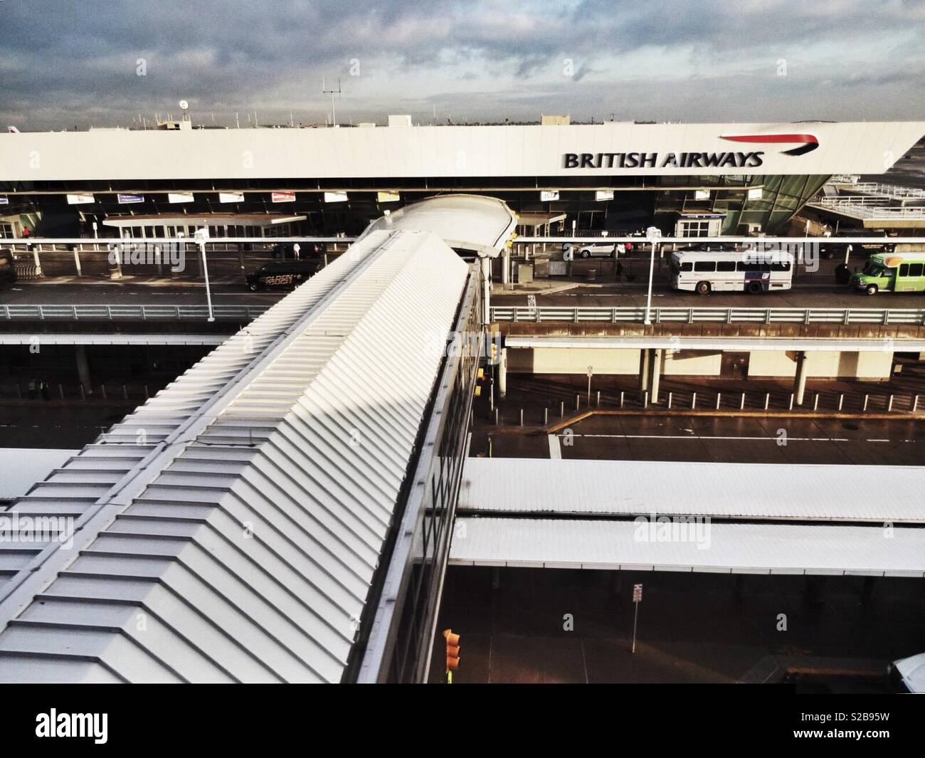 British Airways terminal at JFK airport in New York City Stock Photo