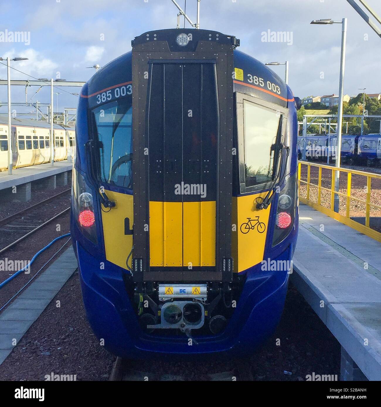 ScotRail Class 385 Exterior B End Stock Photo Alamy