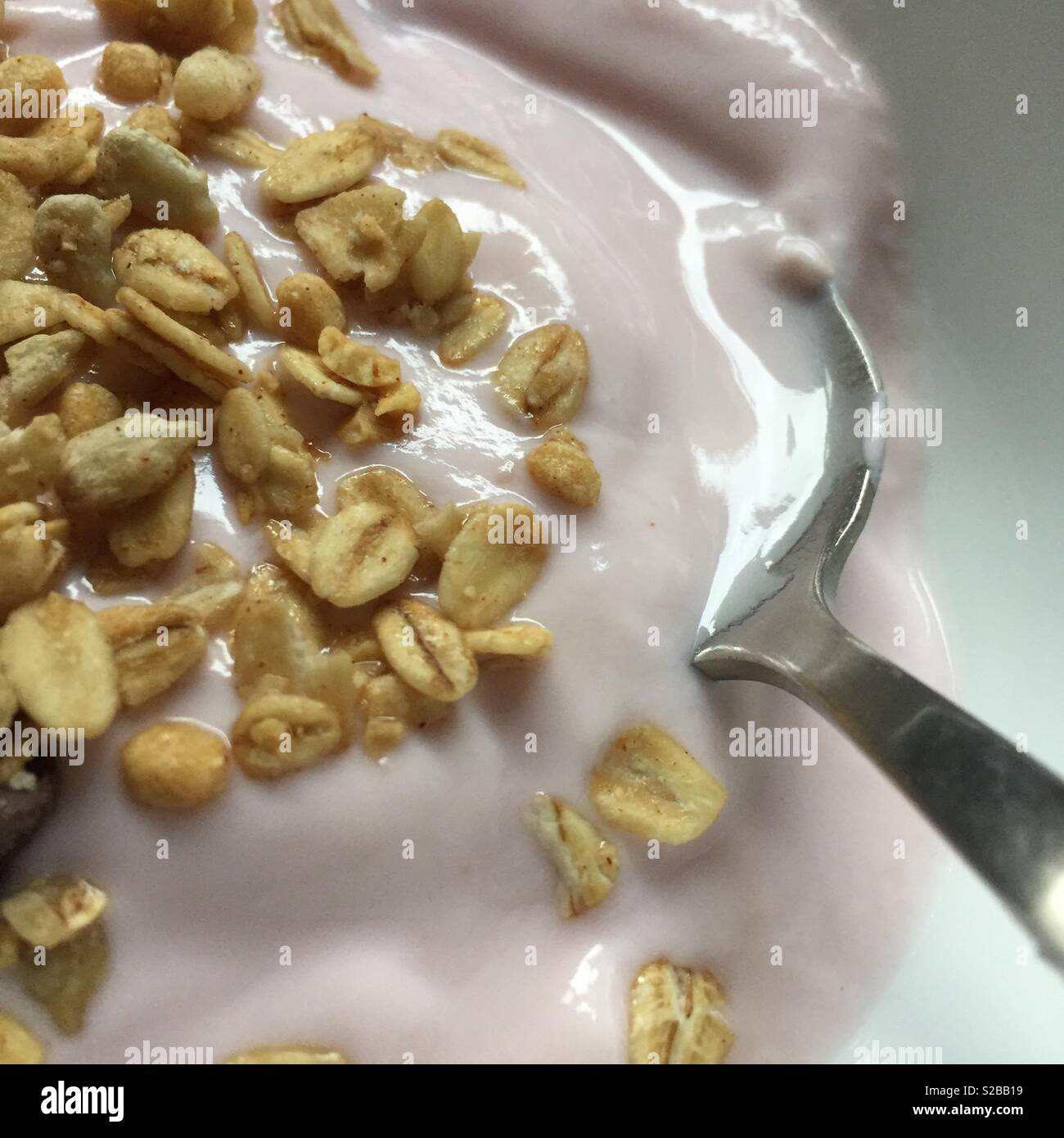 Healthy breakfast Yogurt and granola Stock Photo Alamy