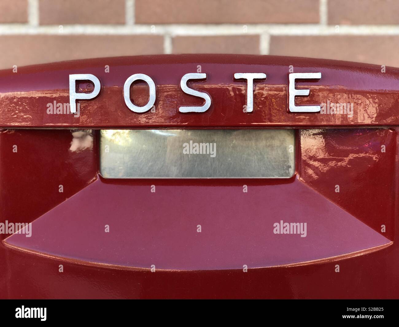 Italian mailbox Stock Photo