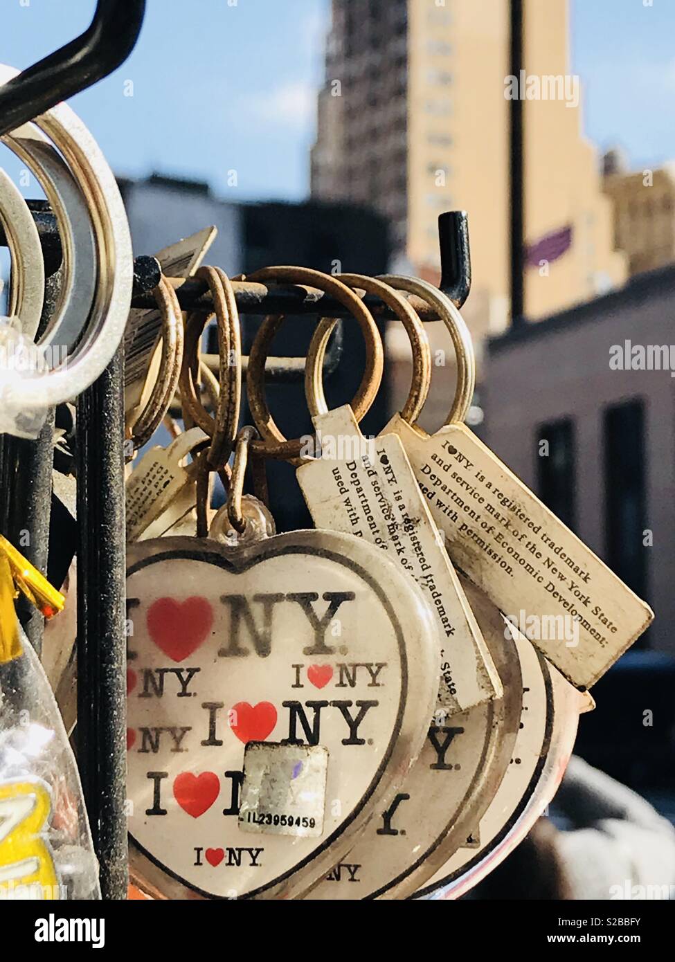 Tourist souvenirs in NYC Stock Photo Alamy